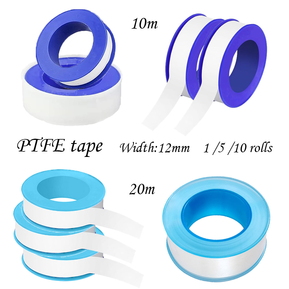Ptfe Tape Thread - 1-10pcs PTFE 배관공 테이프 고밀도 파이프