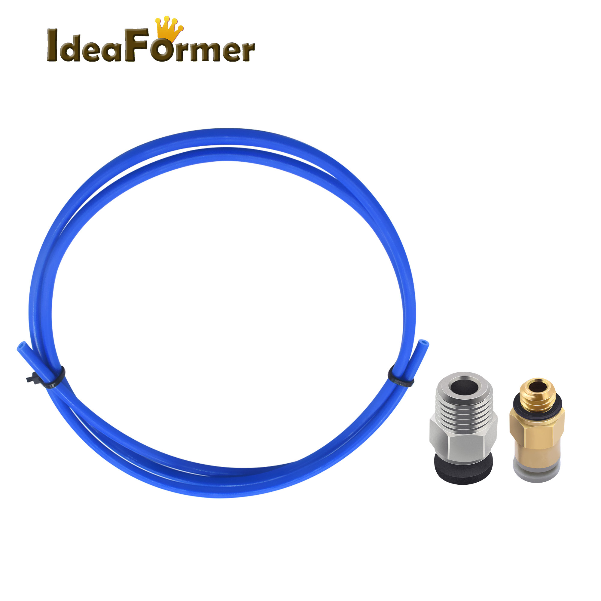 Ptfe Tape Thread - IdeaFormer 1M Bowden PTFE 블루 튜브,