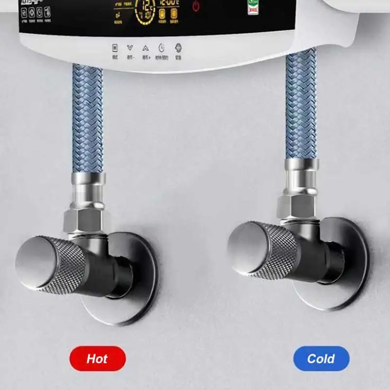 B 4포인트 수도꼭지 입구 밸브 G1/2 황동 삼각 밸 - Toilet Fill Valve 리뷰 및 가격
