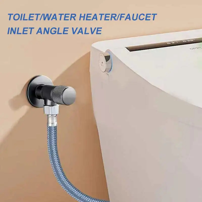 B 4포인트 수도꼭지 입구 밸브 G1/2 황동 삼각 밸 - Toilet Fill Valve 리뷰 및 가격