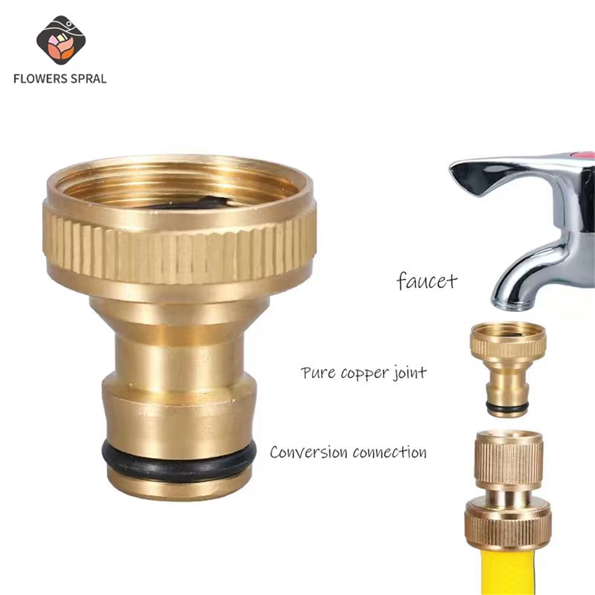 3/4인치 나사식 정원용 수도관 부속품, 관수 장비,  - Compression Fitting Brass 리뷰 및 가격