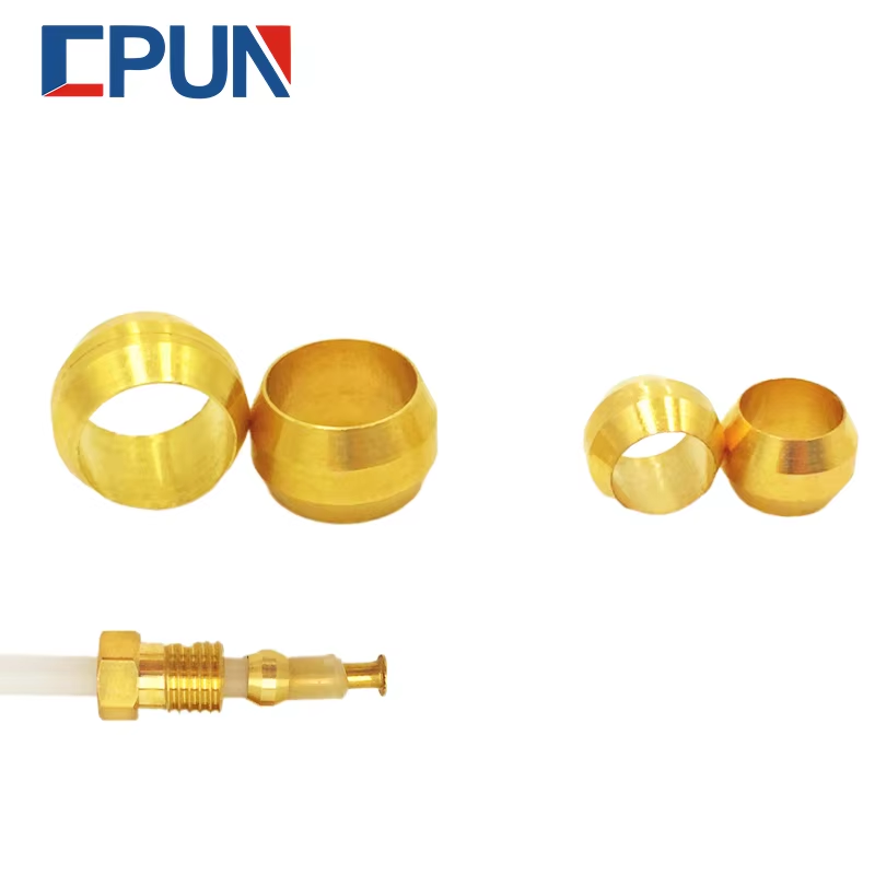 10pc 황동 이중 테이퍼 페룰 4 6 8mm OD 압 - Compression Fitting Brass 리뷰 및 가격