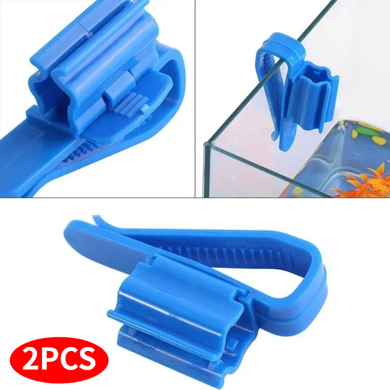 수족관 호스 클립 2개, 조절 가능한 필터 물관 고정  - Plastic Pipe Clip 리뷰 및 가격