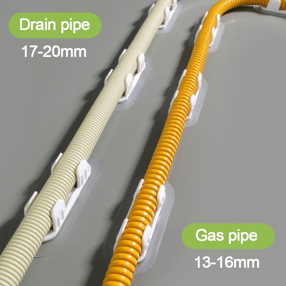 5pcs 플라스틱 파이프 클램프 후크 케이블 클립 파이 - Drain Pipe Clip 리뷰 및 가격