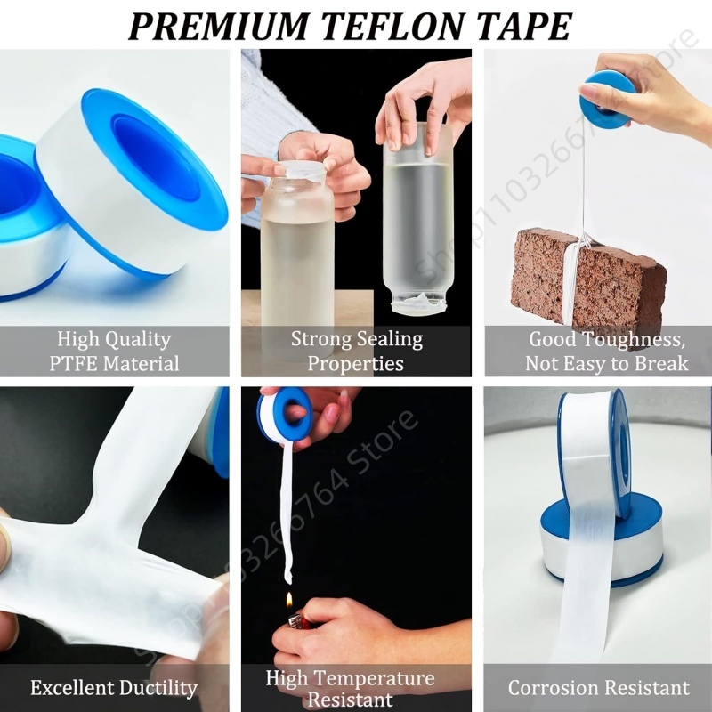 1/5/10Pcs PTFE 워터 파이프 테이프 오일 프 - Ptfe Tape Thread 리뷰 및 가격