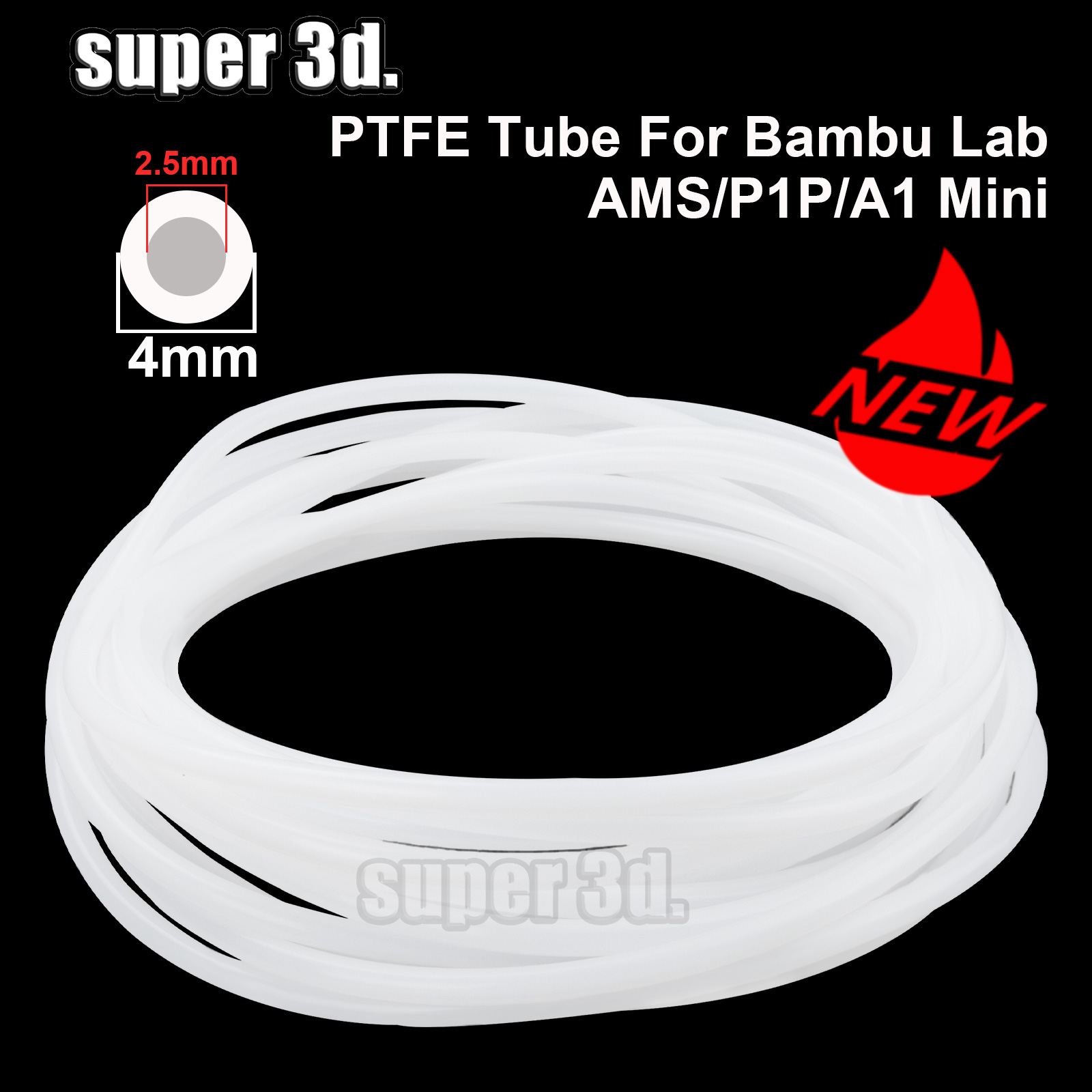 PTFE 튜브 3D 프린터 2.5mm 4mm For B - Ptfe Tape Thread 리뷰 및 가격