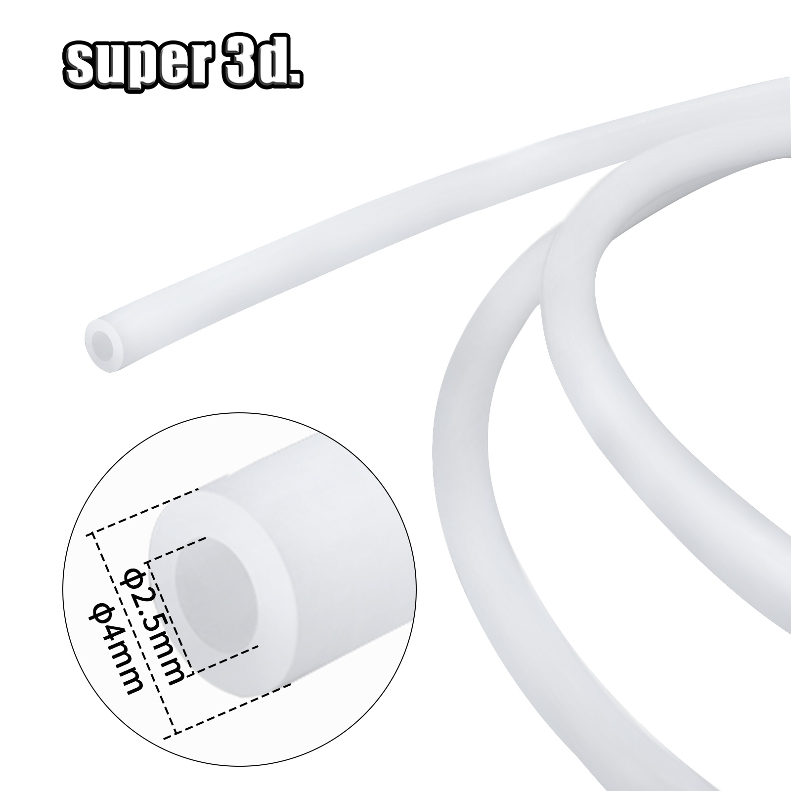 PTFE 튜브 3D 프린터 2.5mm 4mm For B - Ptfe Tape Thread 리뷰 및 가격