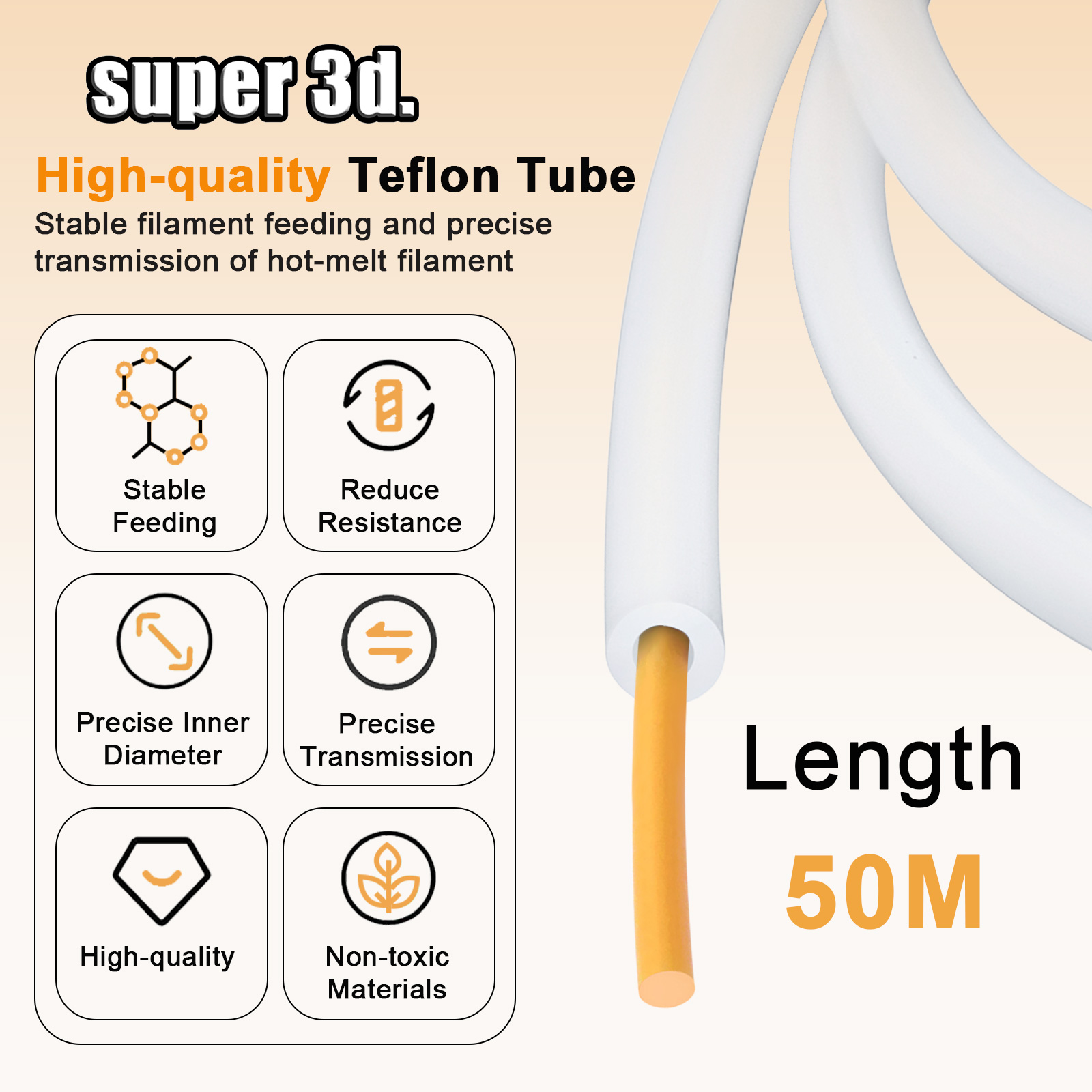 PTFE 튜브 3D 프린터 2.5mm 4mm For B - Ptfe Tape Thread 리뷰 및 가격
