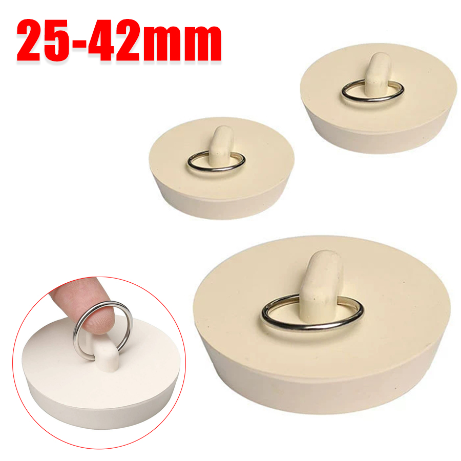 1개 고무 원형 욕조 마개 25-42mm 배수구 마개  - Drain Pipe Clip 리뷰 및 가격