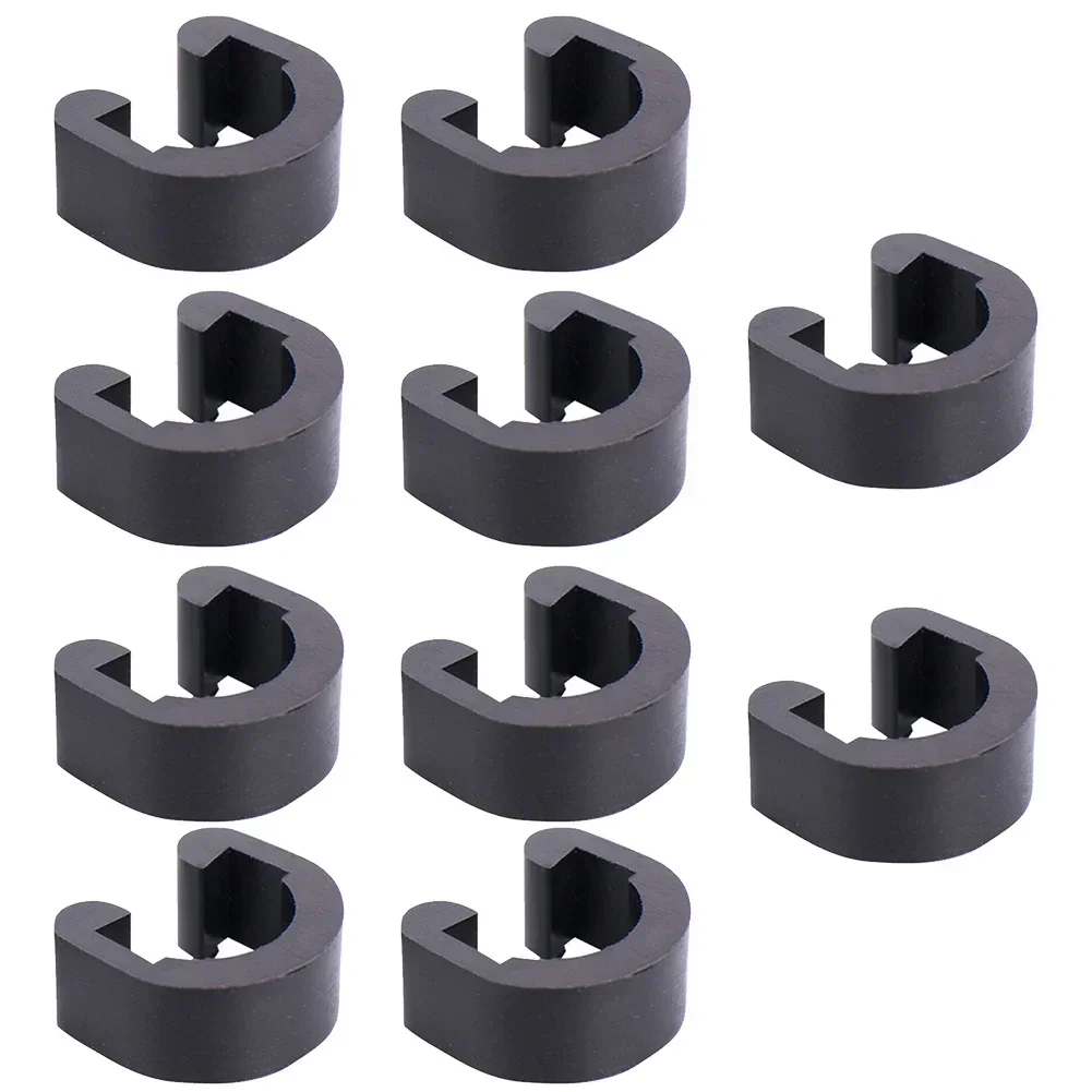 10pcs 자전거 C-클립 버클 브레이크 기어 케이블  - Plastic Pipe Clip 리뷰 및 가격