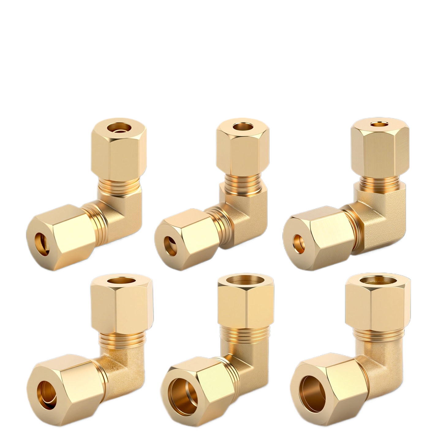 3 4 5mm 1/4인치 3/8인치 1/2인치 튜브 외 - Compression Fitting Brass 리뷰 및 가격