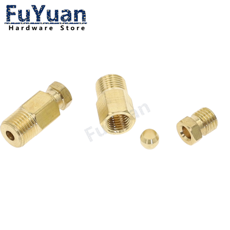 압축 페룰 튜브 압축 피팅 4 6 8mm OD 튜브 커 - Compression Fitting Brass 리뷰 및 가격